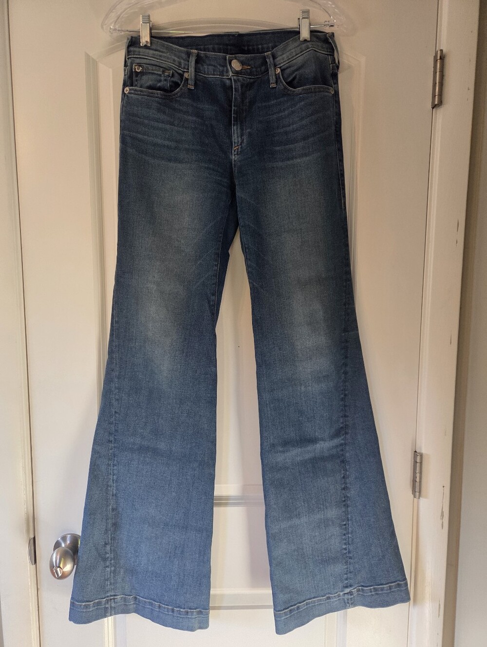 True Religion Jessie Twisted Flare Jeans 28 - Original Trouser Hem